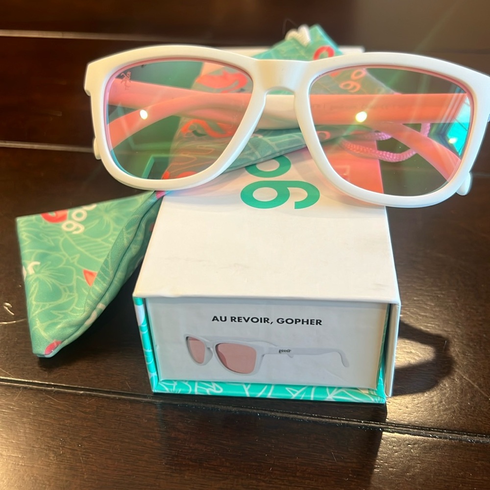 goodr sunglasses. Au Revoir, Gopher